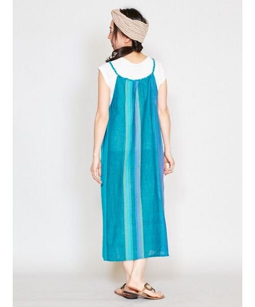 タイムセール10 Off チャイハネ カラパナストライプワンピース チャイハネ Cayhane D Fashion タイムセール10 Off チャイハネ カラパナストライプワンピース チャイハネ Cayhane D Fashion