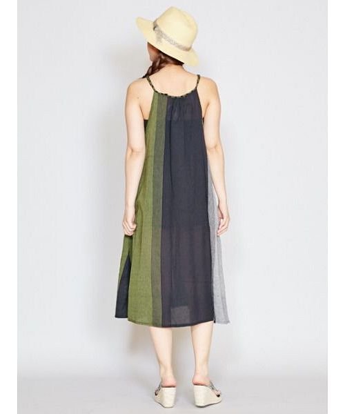 タイムセール10 Off チャイハネ カラパナストライプワンピース チャイハネ Cayhane D Fashion タイムセール10 Off チャイハネ カラパナストライプワンピース チャイハネ Cayhane D Fashion