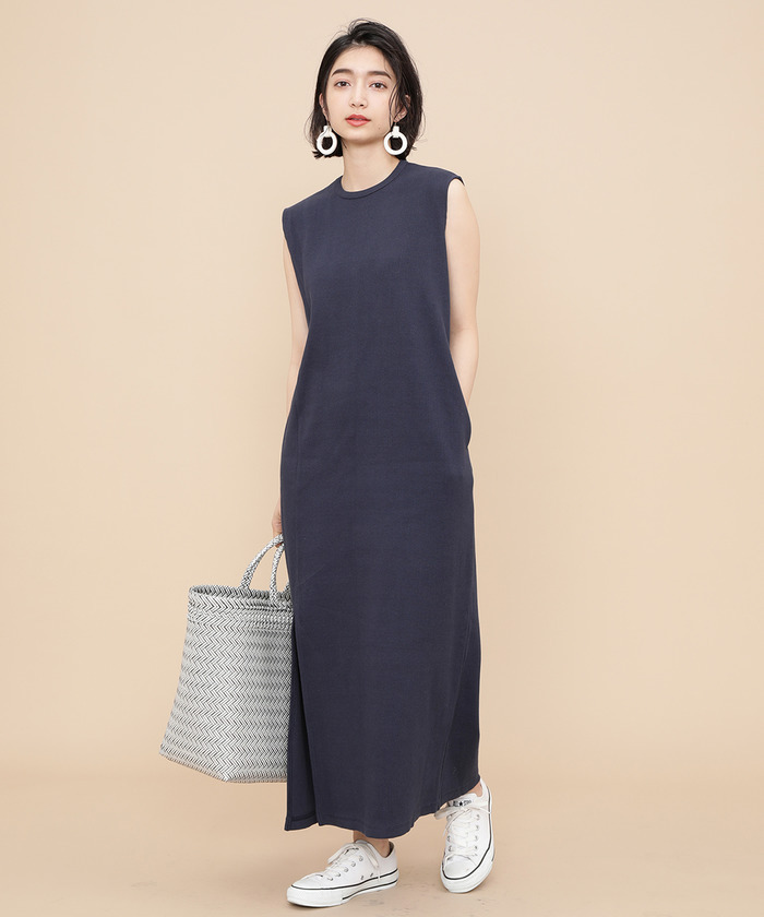 セール 30%OFF】【WEB限定】リブスリットワンピース(502019526