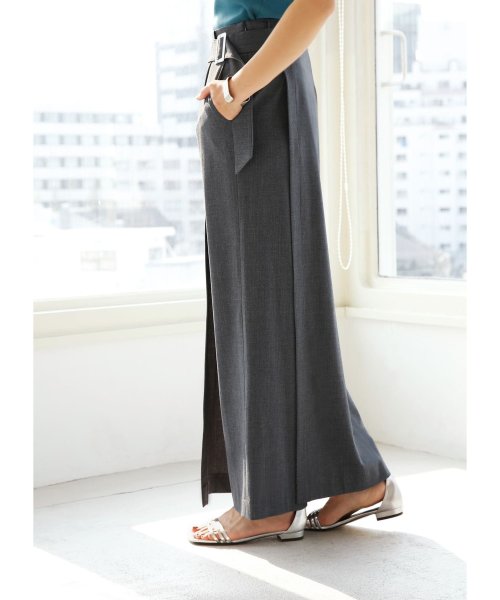 ラップスカート風ロングパンツ スタイルデリ Style Deli D Fashion ラップスカート風ロングパンツ スタイルデリ Style Deli D Fashion