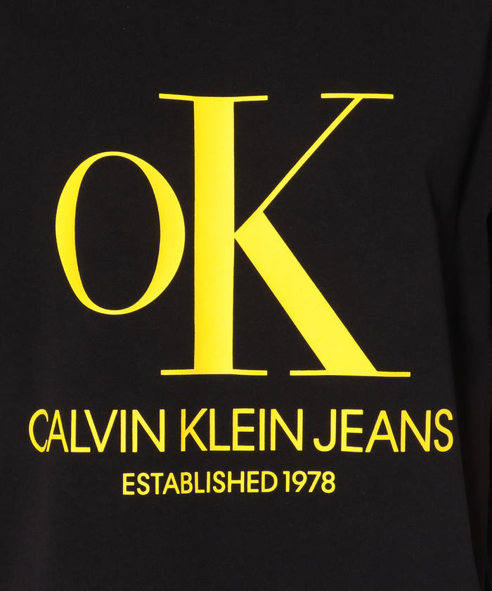 Calvin Klein Jeans OK ロゴ フーディ ラフシモンズ