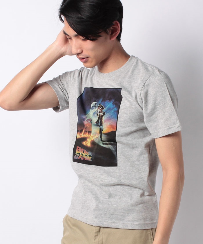 BACK TO THE FUTURE】バックトゥザフューチャー 半袖Tシャツ BACK TO THE FUTURE】バックトゥザフューチャー 半袖Tシャツ