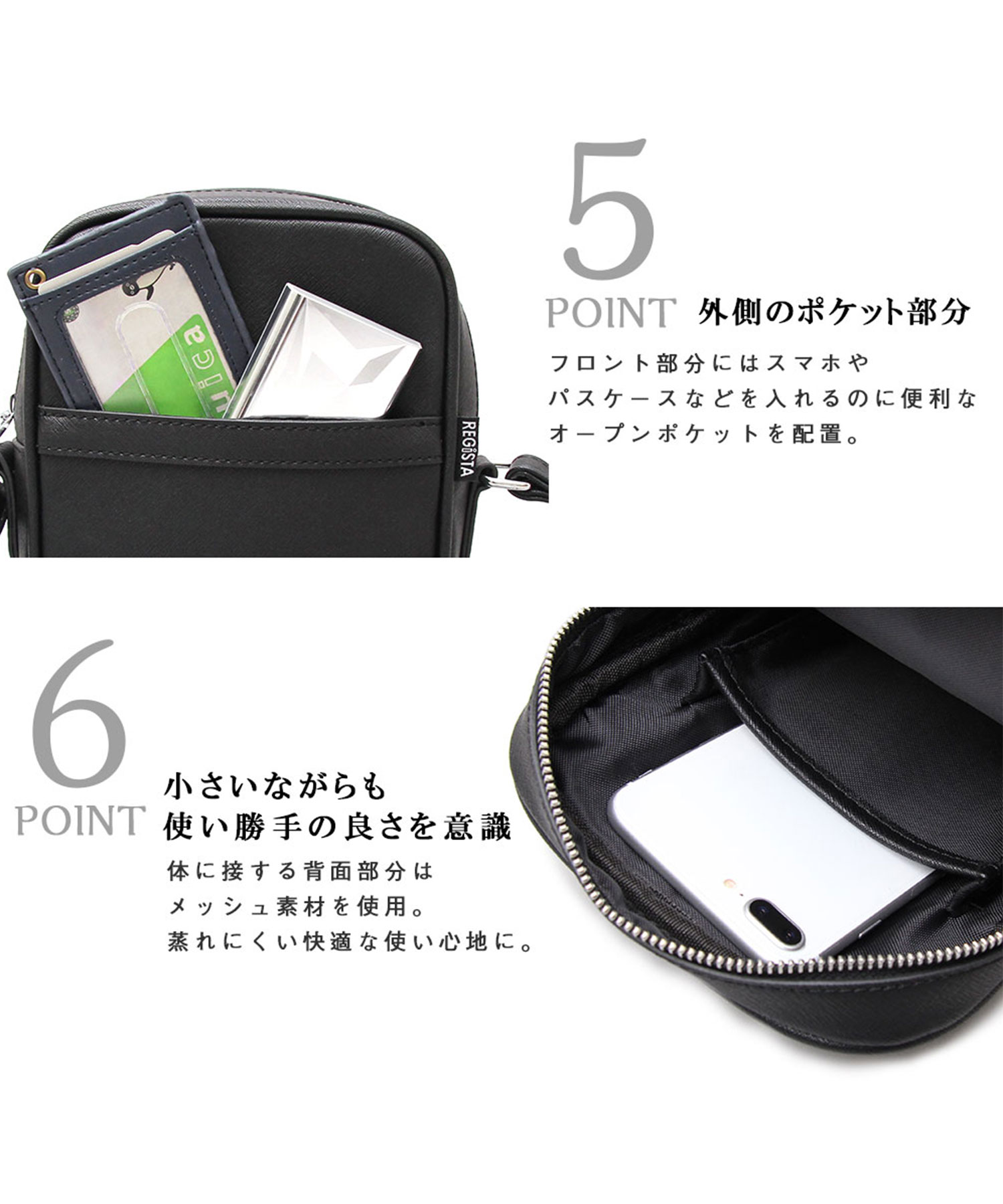 ジャンニキャリーニ レザー ミニショルダーバッグ ブラック 極美品