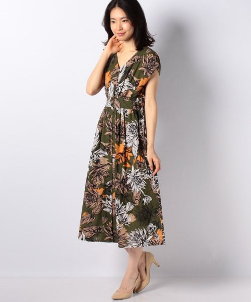 セール Web限定 ボタニカルフラワーワンピース ブージュルード Bou Jeloud D Fashion セール Web限定 ボタニカルフラワーワンピース ブージュルード Bou Jeloud D Fashion