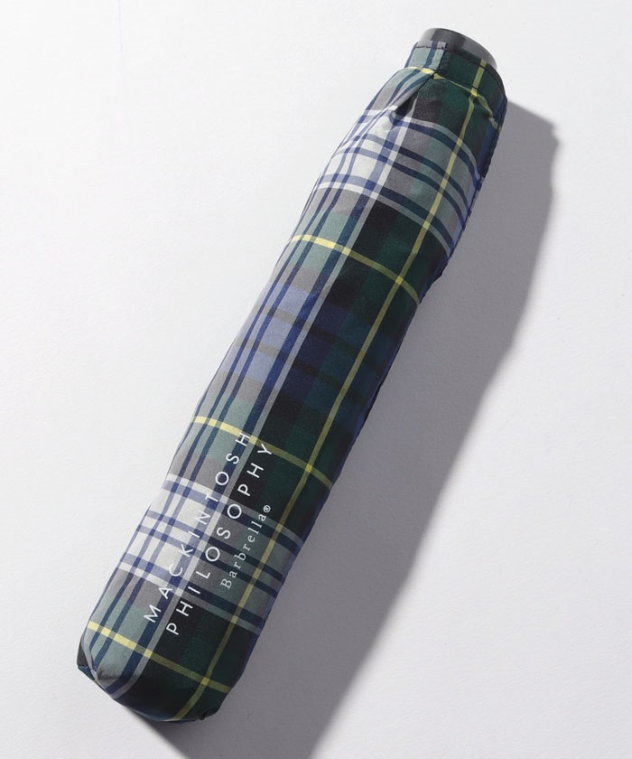 マッキントッシュフィロソフィーバーブレア軽量折りたたみ傘55cmチェック柄 マッキントッシュ フィロソフィー MACKINTOSH PHILOSOPHY 【軽量