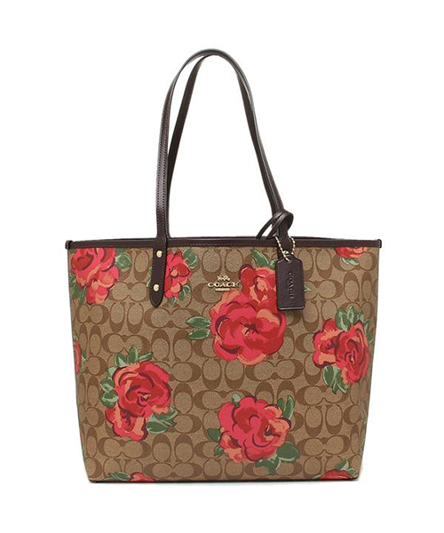 コーチ COACH COACH F37844 IMLLW リバーシブル シティ トート