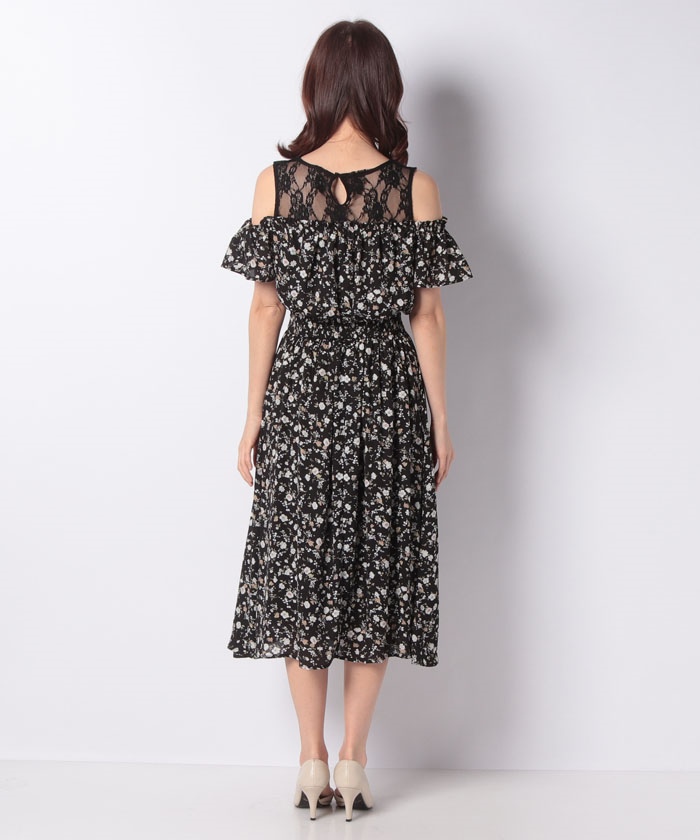 セール 66%OFF】イング INGNI レースレイヤー肩あき花柄 セール 66%OFF】イング INGNI レースレイヤー肩あき花柄