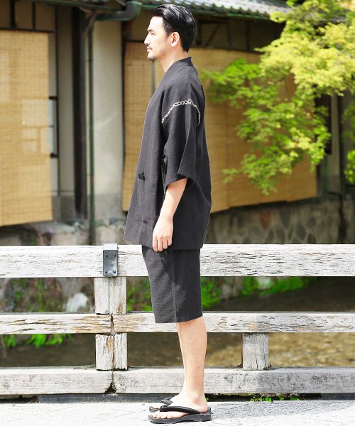 セール 甚平 2点セット 甚平 扇子 甚平 メンズ 甚平セット ジギーズショップ Jiggys Shop D Fashion