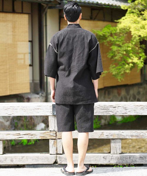 セール 甚平 2点セット 甚平 扇子 甚平 メンズ 甚平セット ジギーズショップ Jiggys Shop D Fashion