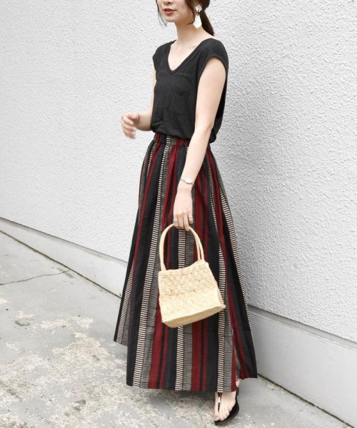 別注 Uhuru バティックスカート2 カージュ Khaju D Fashion 別注 Uhuru バティックスカート2 カージュ Khaju D Fashion