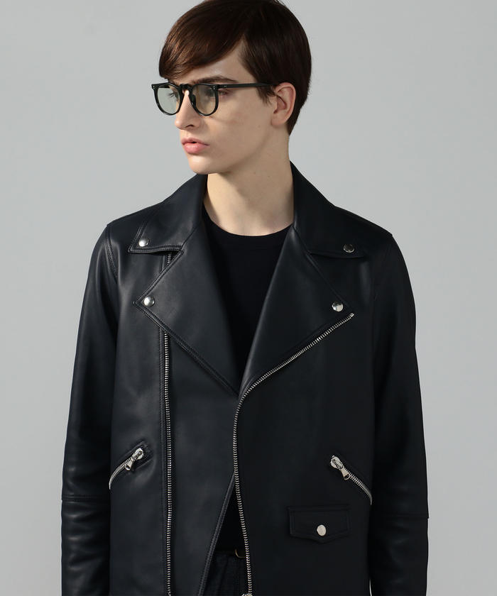 セール 40%OFF】【別注】DENIM×TOMORROWLAND ラムレザー ダブル