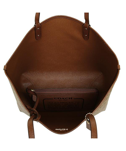 COACH コーチ F36658 シグネチャー PVC リバーシブル ショルダー