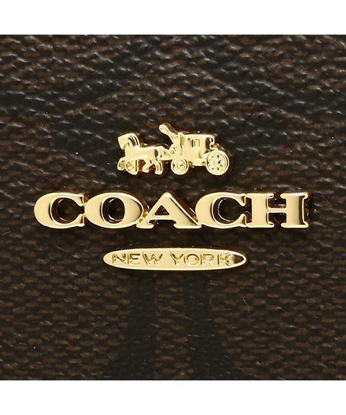 【COACH】新作☆コンパクト！シグネチャースモール折財布 F30308 COACH】新作☆コンパクト！シグネチャースモール折財布 F30308