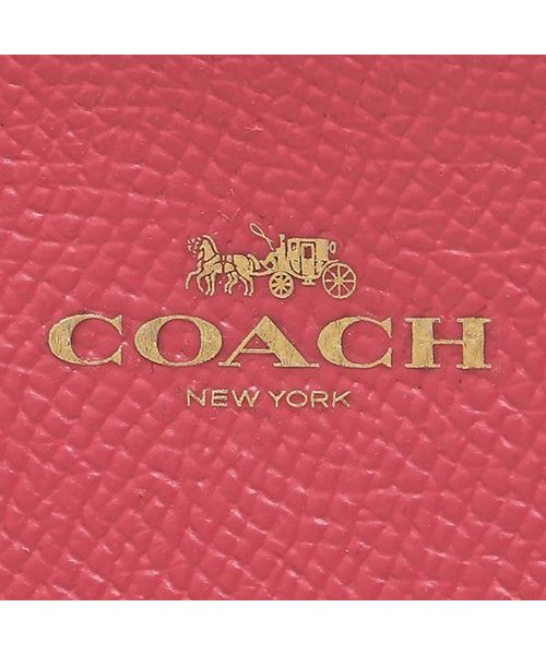 コーチ コインケース アウトレット Coach F クロスグレインレザー ミニ スキニー Idケース レディース 小銭入れ コインケース 無地 コーチ Coach D Fashion