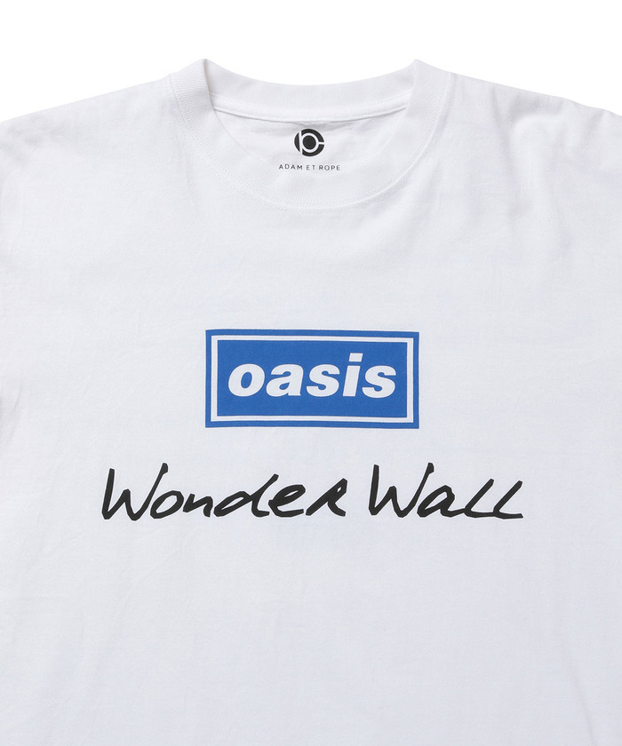 セール】【OASIS×ADAM ET ROPE'】SONG LYRICS T－shirt/UNISEX ...