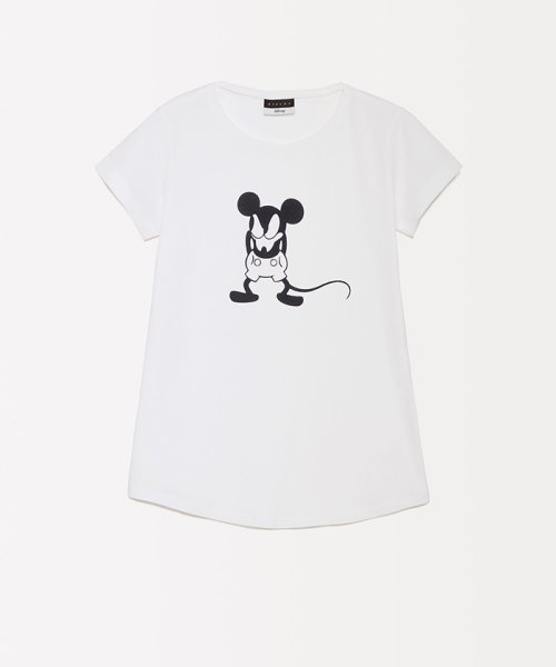 セール 70 Off Disney ディズニー コラボ レトロミッキー ミニーマウス半袖tシャツ シスレー レディス Sisley D Fashion