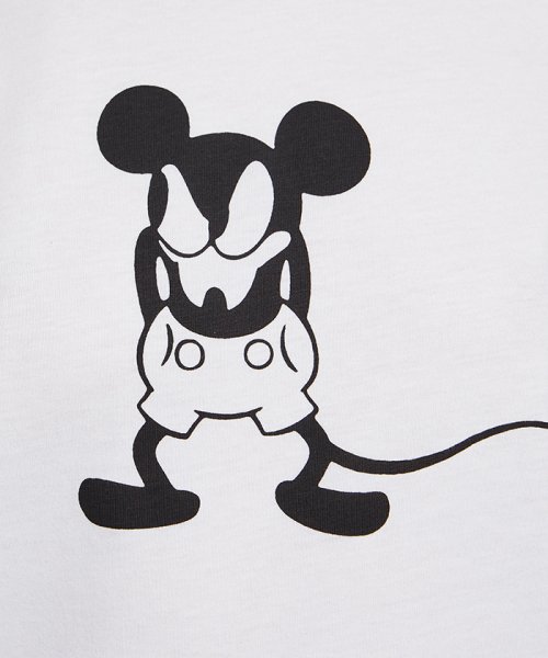 セール Disney ディズニー コラボ レトロミッキー ミニーマウス半袖tシャツ シスレー レディス Sisley D Fashion