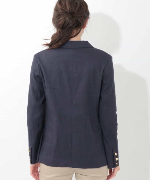セール 50 Off ダブルスレストリネン混ジャケット オフオン Ofuon D Fashion セール 50 Off ダブルスレストリネン混ジャケット オフオン Ofuon D Fashion