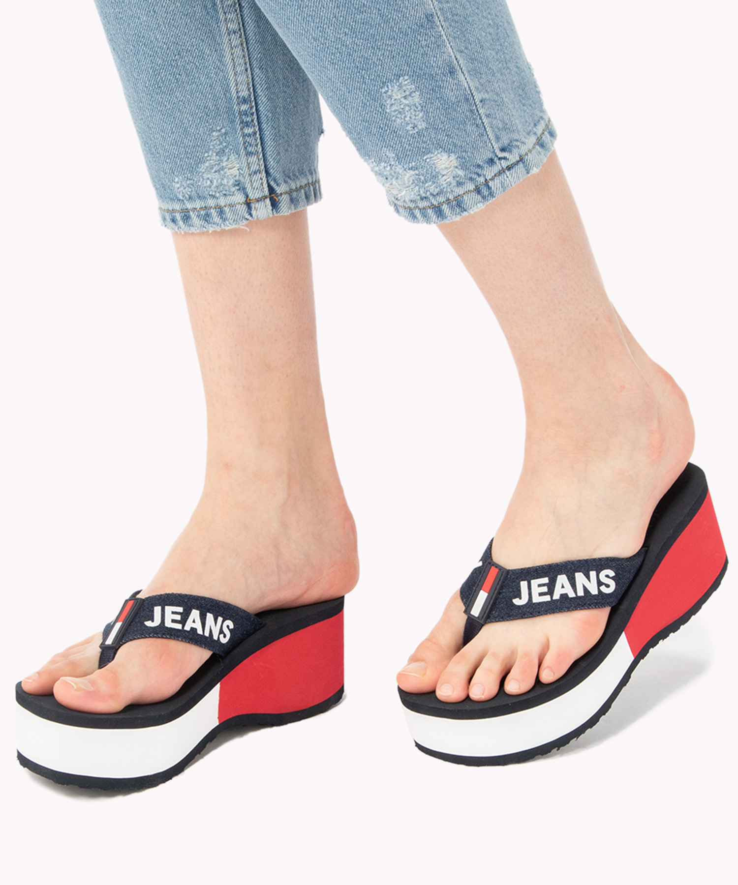 セール】トミージーンズ TOMMY JEANS プラットフォームビーチ
