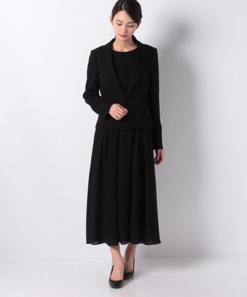 喪服 礼服 結婚式 テーラードカラージャケット ロングフレアワンピース セットアップスーツ フォルムフォルマ Form Forma D Fashion 喪服 礼服 結婚式 テーラードカラージャケット ロングフレアワンピース セットアップスーツ フォルムフォルマ Form Forma D Fashion