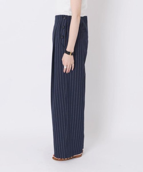 セール ピンストライプパンツ Navy シップス ウィメン Ships Women D Fashion