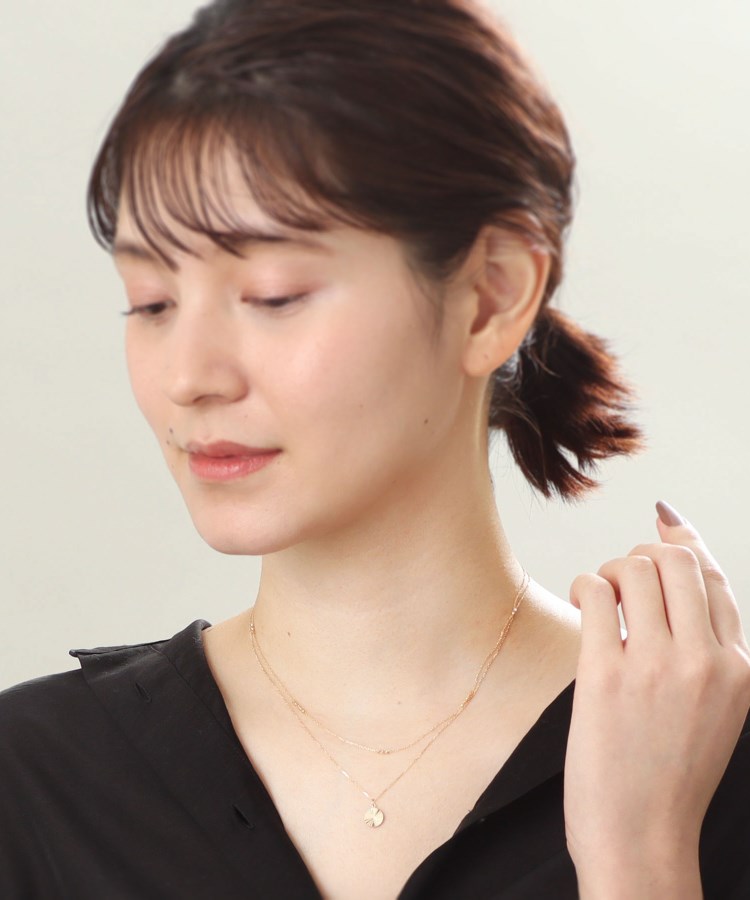 K10コインモチーフ 極光ネックレス(502349761) | ココシュニック