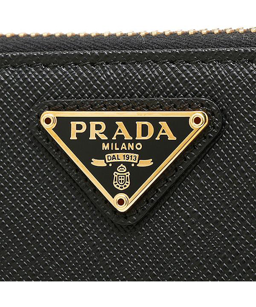 プラダ レディース 長財布 1ML506 QHH F0002 プラダ 長財布 財布 レディース SAFFIANO TRIANG 三角ロゴ