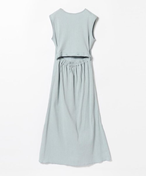 セール Ray Beams リブ バック オープン ワンピース ビームス アウトレット Beams Outlet D Fashion