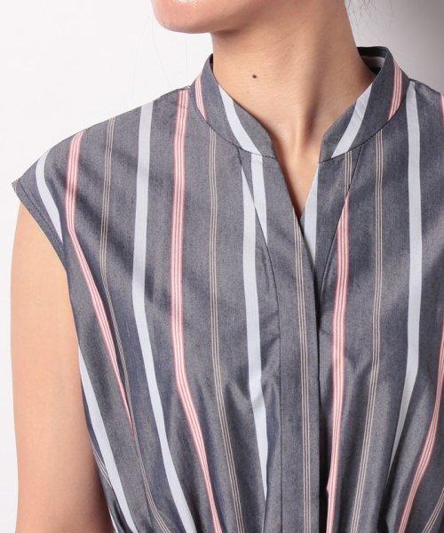 クーポン】【セール 64%OFF】レジメンタルストライプシャツワンピース(502370646) インタープラネット(INTERPLANET) d fashion KBF ザムストライプ BIG シャツ 五分袖