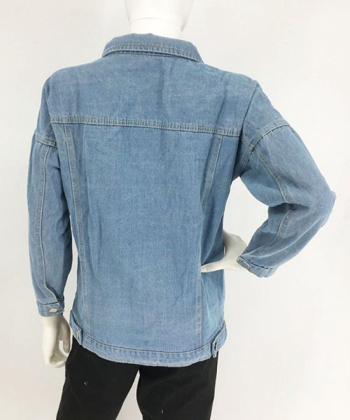セール デニムジャケット レディース 大きめ ジージャン ジャンパー ブルゾン アウター 春 即納 ミニミニストア Miniministore D Fashion