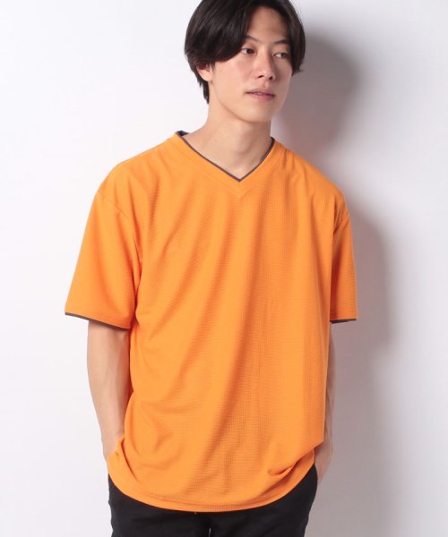 クーポン Cosby 大きいサイズ メンズ コスビー Tシャツ 半袖 Vネック 吸汗速乾 ドライ ブランド 大きいサイズのマルカワ Marukawa D Fashion
