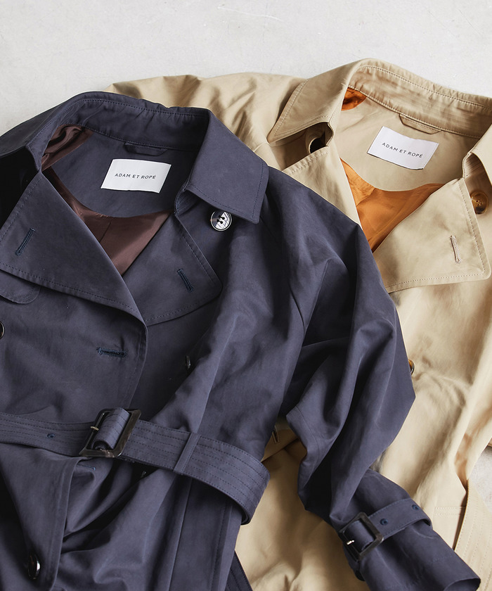 【ADAM ET ROPE アダムエロペ】ウェザートレンチコート　ベージュ 楽天市場】【SALE／70%OFF】ウェザートレンチコート ADAM ET