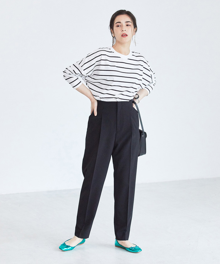 AMBIDEX Store ○○SMOOTH TEX BROAD RAP パンツ(F BLACK): FLAT