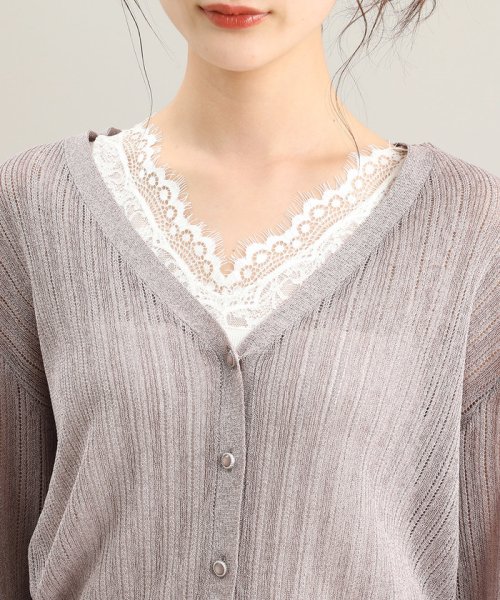 セール ヴィンテージ釦ラメ入りvネックカーディガン ビス Vis D Fashion セール ヴィンテージ釦ラメ入りvネックカーディガン ビス Vis D Fashion