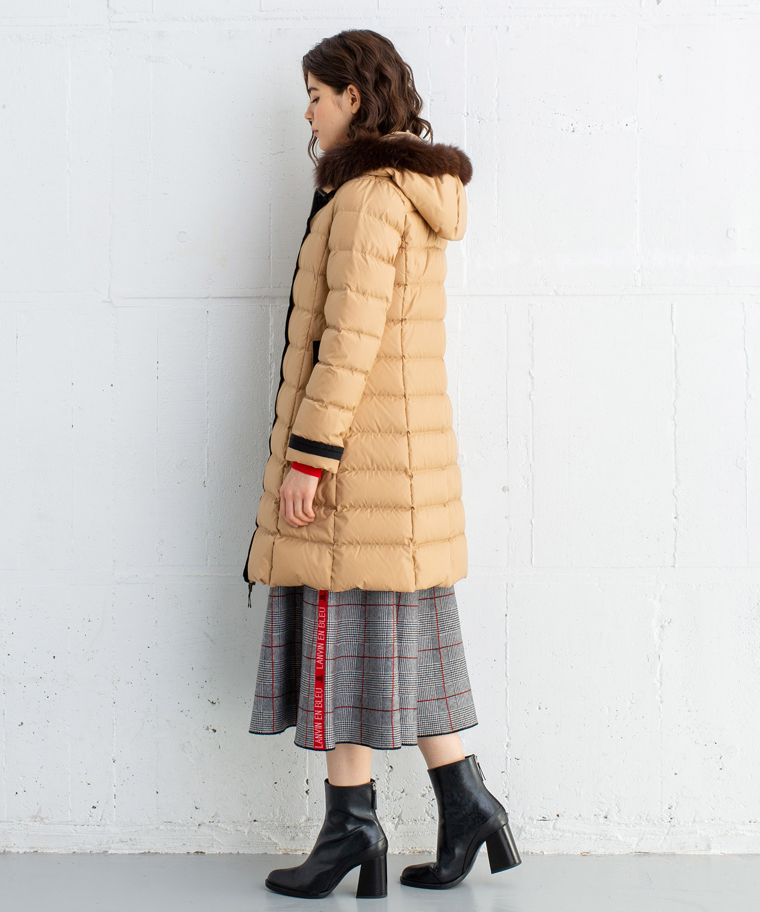 セール】ロングダウンコート(502388903) | ランバンオンブルー(LANVIN セール】ロングダウンコート(502388903) | ランバンオンブルー(LANVIN