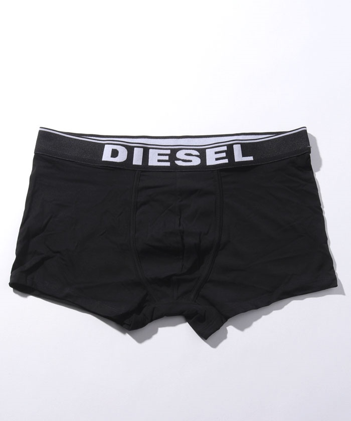 Diesel ディーゼル メンズボクサーパンツ 3枚セット黒青オレンジ M