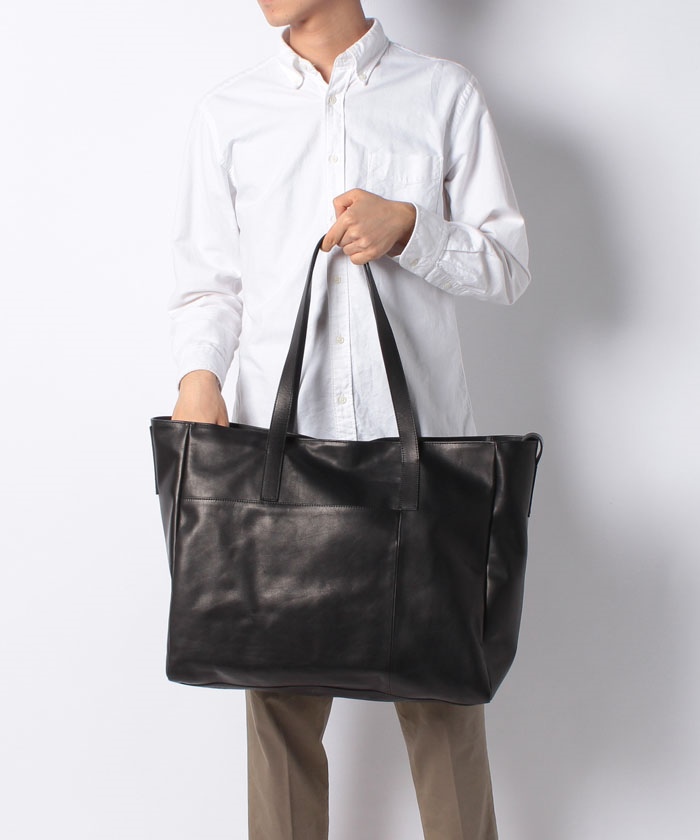 パトリックステファン PATRICK STEPHAN Leather tote bag