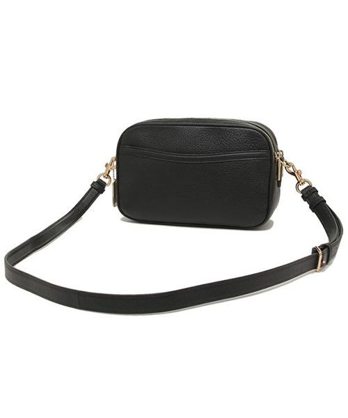 Coach Bag F39856 Black COACH Crossbody Shoulder Bag Double