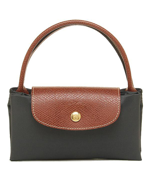 ロンシャン ルプリアージュ s ガンメタル LONGCHAMP - 【中敷き付き】ロンシャン プリアージュクラブ S