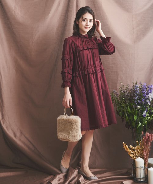 セール 60 Off レーススモックワンピース ノエラ Noela D Fashion セール 60 Off レーススモックワンピース ノエラ Noela D Fashion
