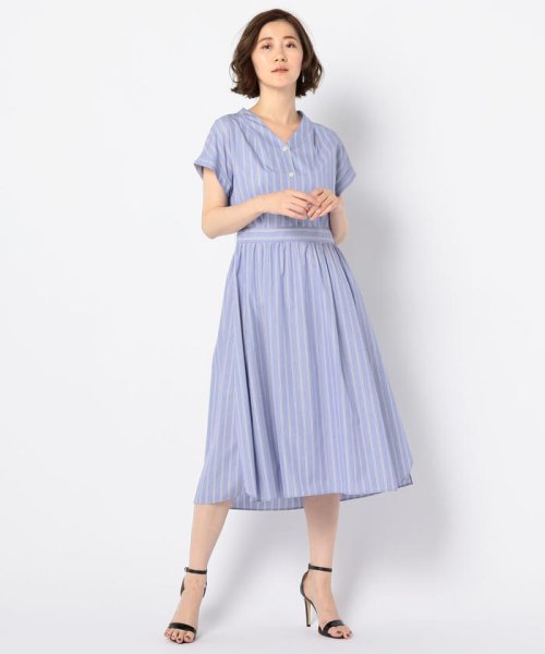 セール ストライプシャツワンピース ノーリーズ Nolley S D Fashion