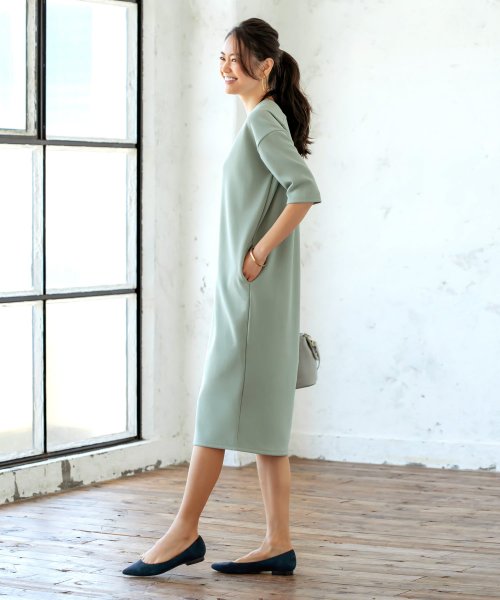 別注限定カラー サマーリラックスvネックワンピース スタイルデリ Style Deli D Fashion