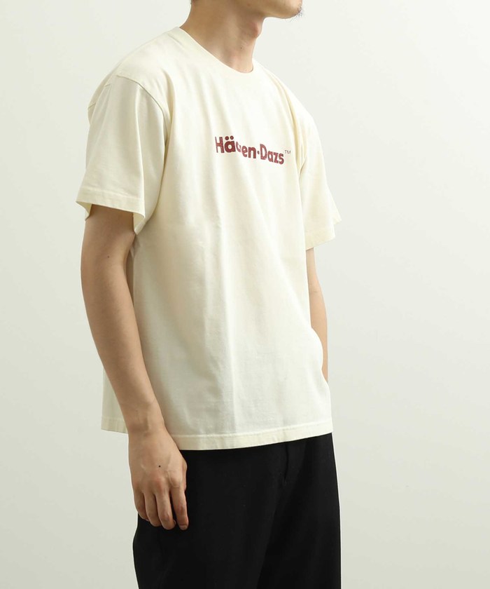 レア ADAM ET ROPE ハーゲンダッツコラボ 半袖Tシャツ ADAM ET ROPE'（アダムエロペ）の「Haagen-Dazs meets ADAM ET