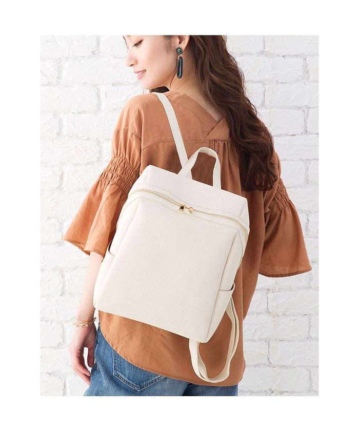 クリームドット Cream dot. 便利な背面ファスナー付き『デイリー