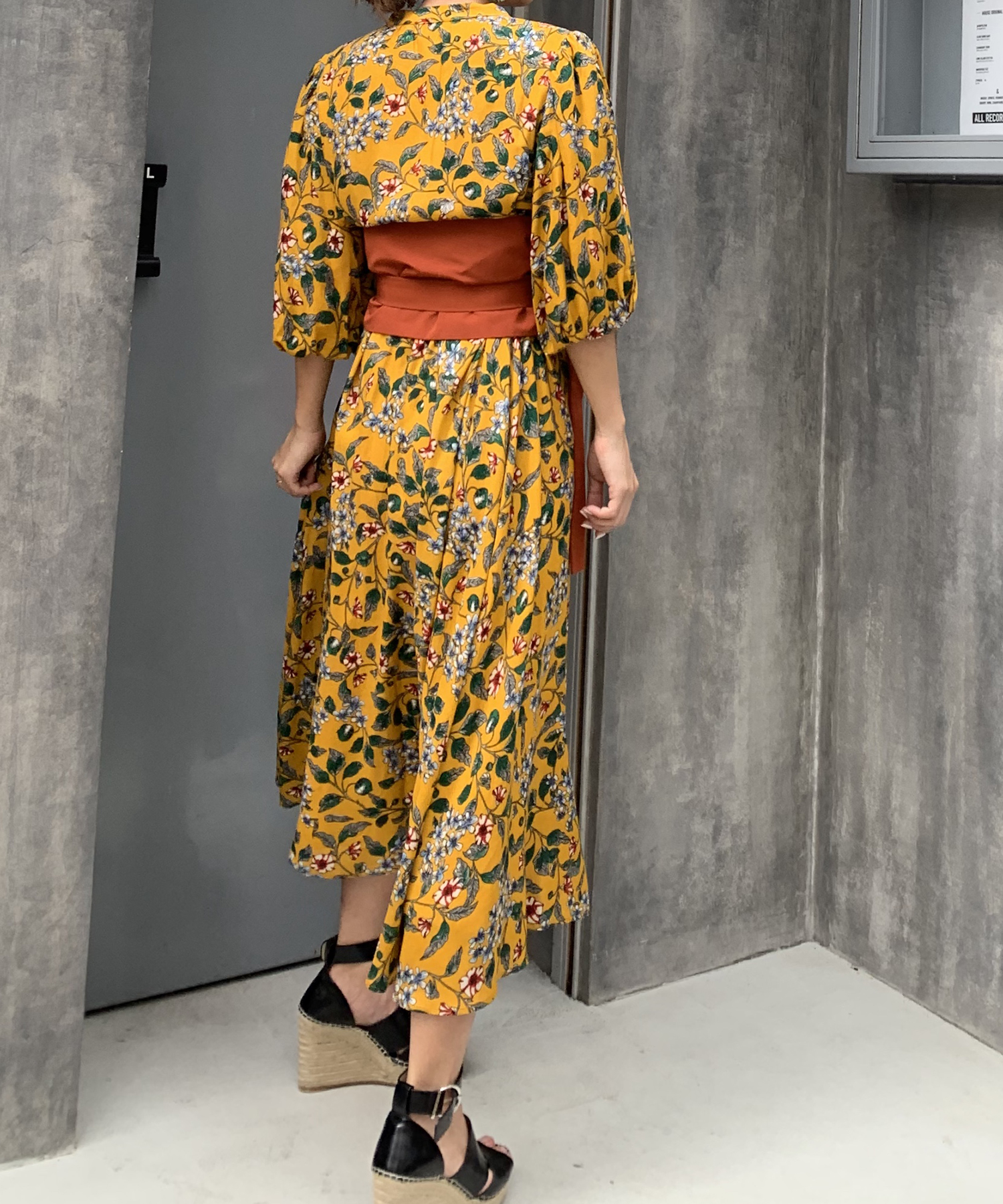 格安安い ベルト付花柄マキシロング半袖ワンピース 通販 Paypayモール Magaseek Paypayモール店 新品正規店 Www Wake Up Io