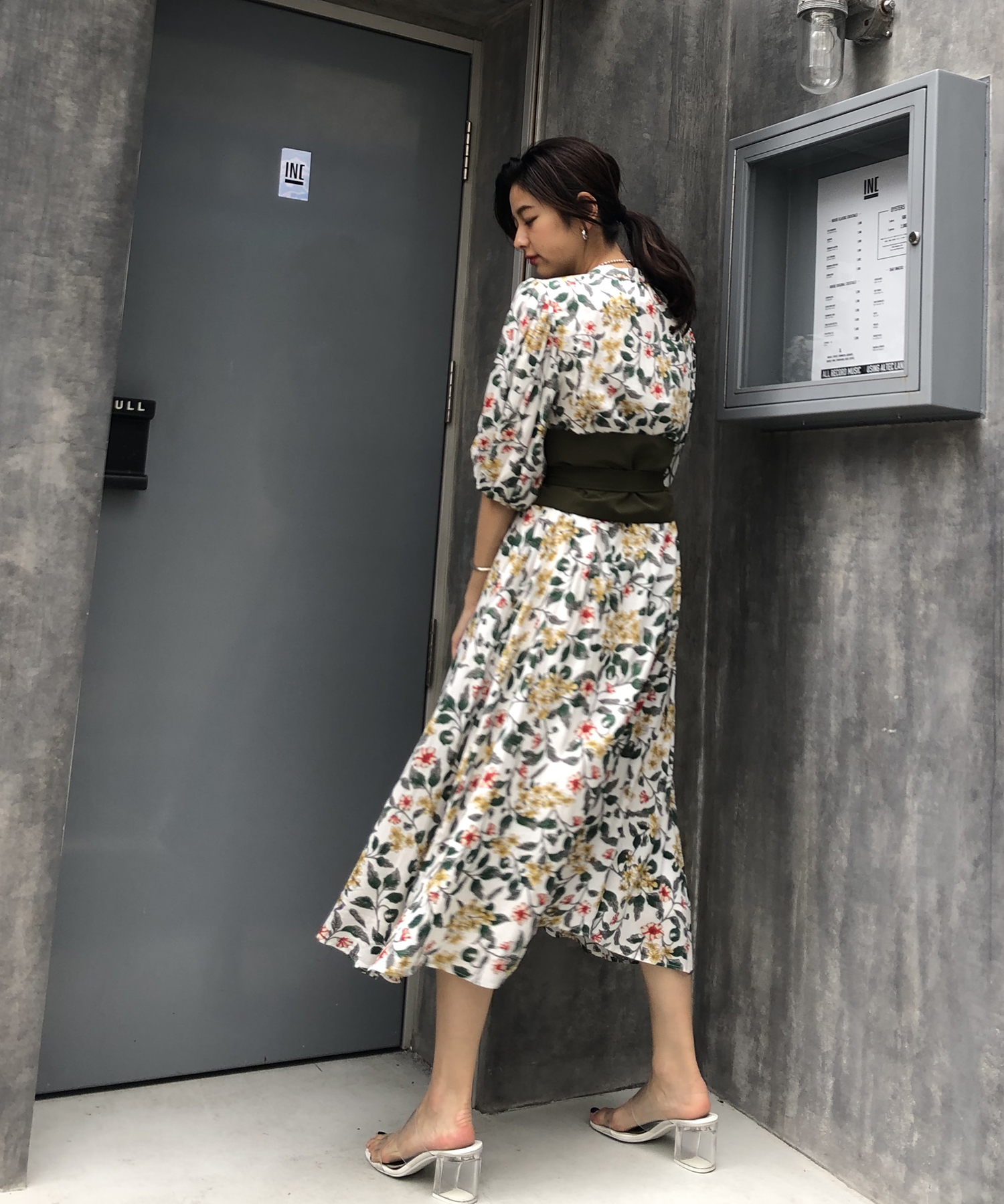 格安安い ベルト付花柄マキシロング半袖ワンピース 通販 Paypayモール Magaseek Paypayモール店 新品正規店 Www Wake Up Io