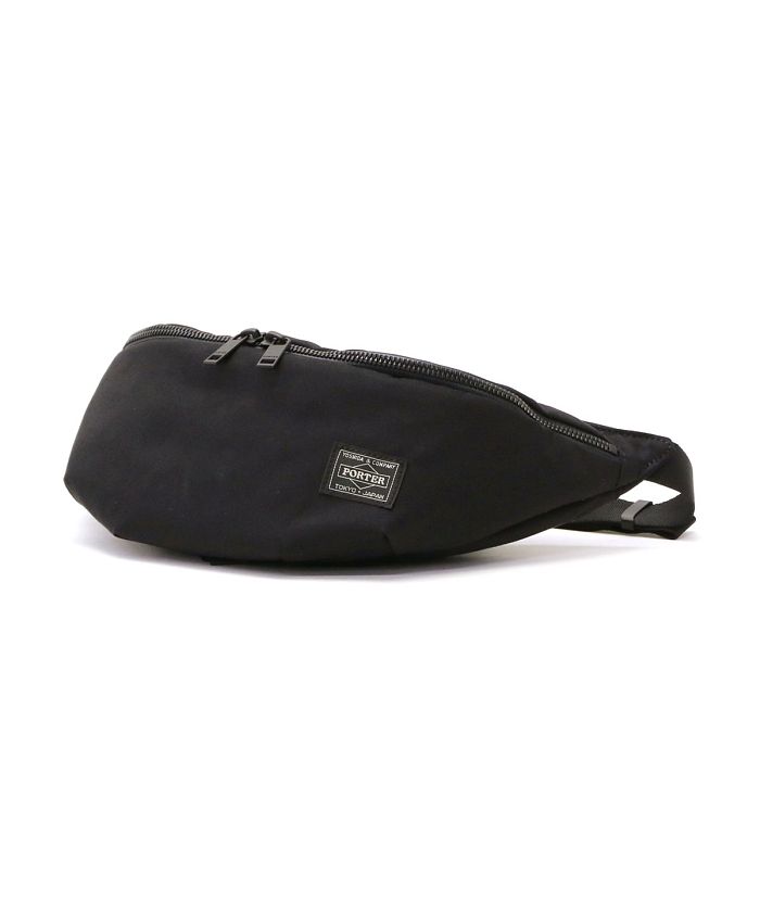 美品 PORTER  WAIST BAG ポーター バッグ ポーチ GREIGE ポーター PORTER ポーター グレージュ ウエストバッグ(S) 885ー