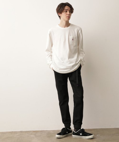 Gramicci グラミチ 別注デニムジョガーパンツ ジュンレッド Junred D Fashion