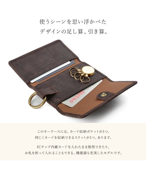 Slow キーケース メンズ スマートキー カード入れ ブランド レザー 革 本革 スロウ クーズー Kudu 333s70g スロウ Slow D Fashion Slow キーケース メンズ スマートキー カード入れ ブランド レザー 革 本革 スロウ クーズー Kudu 333s70g スロウ Slow D Fashion