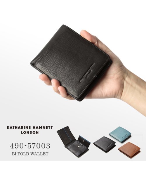 ブランド雑貨総合 財布 二つ折り キャサリンハムネット KATHARINE HAMNETT